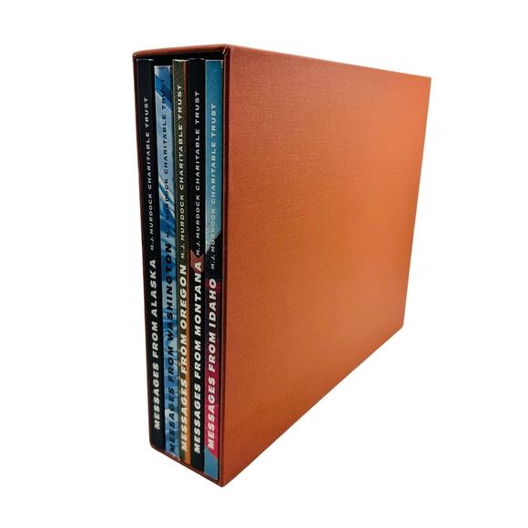 Message from the States Series by M. J. Murdock, Set of 5 Books & Box VTG Books - Picture 3 of 16